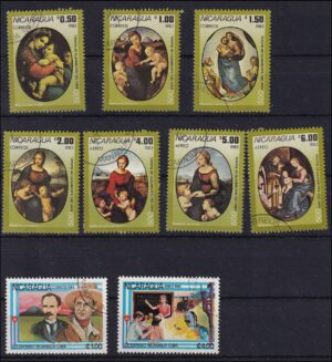 Nicaragua diverse frimærker