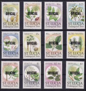 St Lucia diverse Stamp frimærker