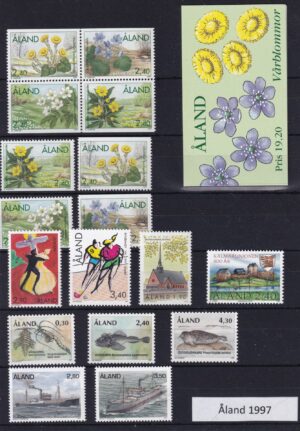 Åland 1997 Frimærker Diverse