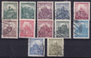 Bøhmen-Mæhren Frimærker Diverse