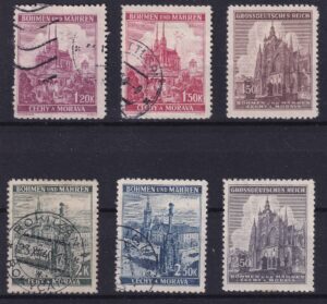 Bøhmen-Mæhren Frimærker Diverse