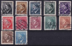 Bøhmen-Mæhren Frimærker Diverse