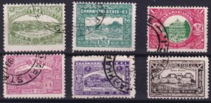 Charkhari Frimærker Diverse