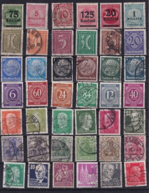 Det Tyske Rige Frimærker Diverse