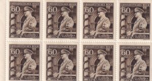 Det Tyske Rige arkrester Frimærker