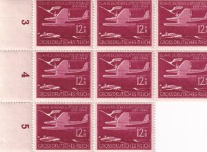 Det Tyske Rige arkrester Frimærker