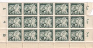 Det Tyske Rige arkrester Frimærker