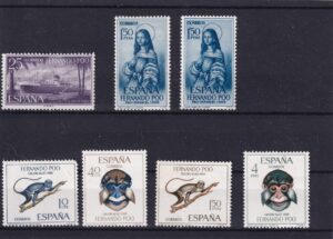 Fernando Poo Frimærker Diverse