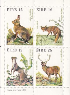 Irland Miniark Frimærker
