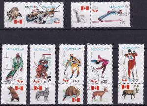 Nicaragua 1988 Winter Olympic Games - Calgary Canada