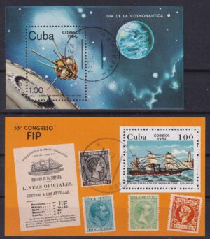 Cuba Frimærker Diverse Miniark