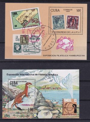 Cuba Frimærker Diverse Miniark