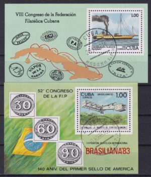 Cuba Frimærker Diverse Miniark