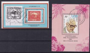 Cuba Frimærker Diverse Miniark