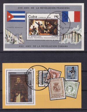 Cuba Frimærker Diverse Miniark