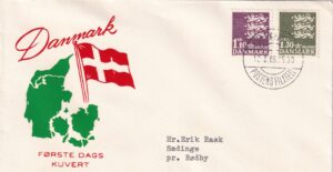 Danmark FDC 1965
