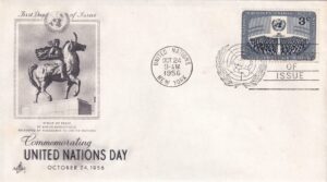 FN New York FDC 1956