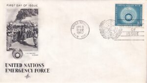 FN New York FDC 1957