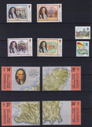 Guernsey Frimærker Diverse