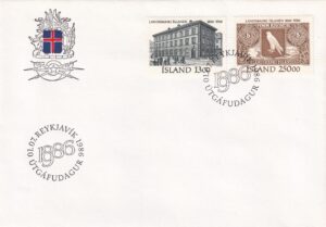 Island Frimærker FDC 1986