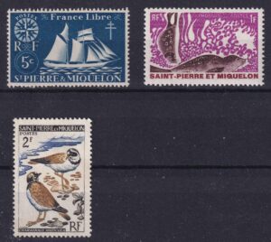 Saint-Pierre og Miquelon Frimærker Diverse
