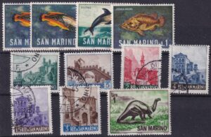 San Marino Frimærker Diverse