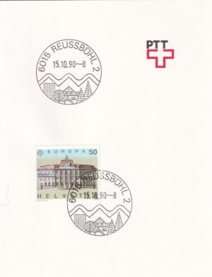 Schweiz Frimærke kort