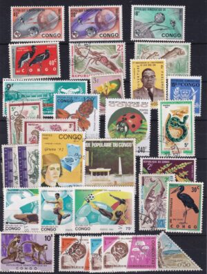 Congo Frimærker Diverse