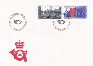 Danmark Frimærker FDC 1986