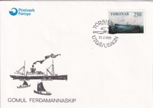 Færøerne 1983 Frimærker FDC