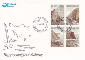 Færøerne 1989 Frimærker FDC