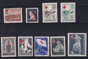 Jugoslavien Frimærker Diverse