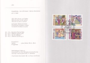 Schweiz Frimærker Diverse FDC