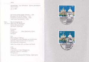 Schweiz Frimærker Diverse FDC