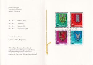 Schweiz Frimærker Diverse FDC