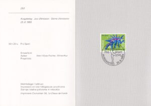 Schweiz Frimærker Diverse FDC