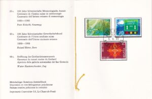 Schweiz Frimærker Diverse FDC