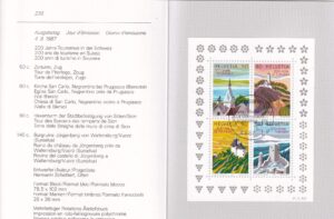 Schweiz Frimærker Diverse FDC