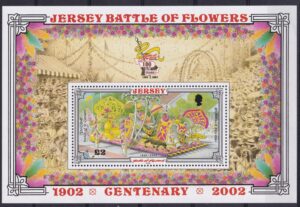 Jersey Stamp Frimærker 2002