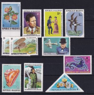 Maldiverne Frimærker Diverse