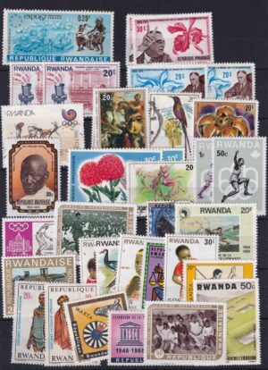 Rwanda Frimærker Diverse