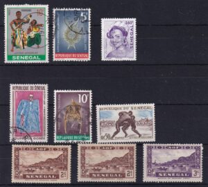 Senegal Frimærker Diverse