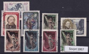 Sovjet Frimærker Diverse 1957