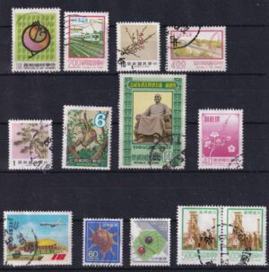 Taiwan Stamps Frimærker Diverse