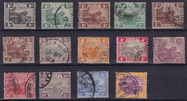 De Fødererede Malaystater Stamp Frimærker