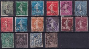 Frankrig Stamp Frimærker Diverse