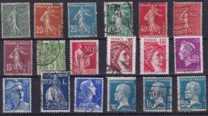 Frankrig Stamp Frimærker Diverse