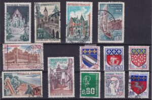 Frankrig Stamp Frimærker Diverse