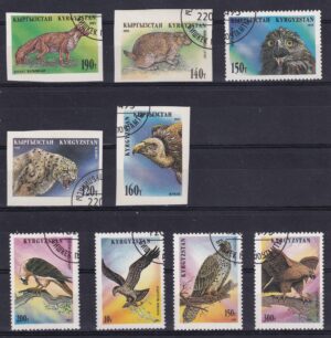 Kirgisistan Stamp Frimærker Diverse