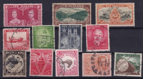 New Zealand Stamp Frimærke